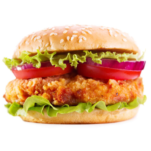 Poitrine de poulet panées